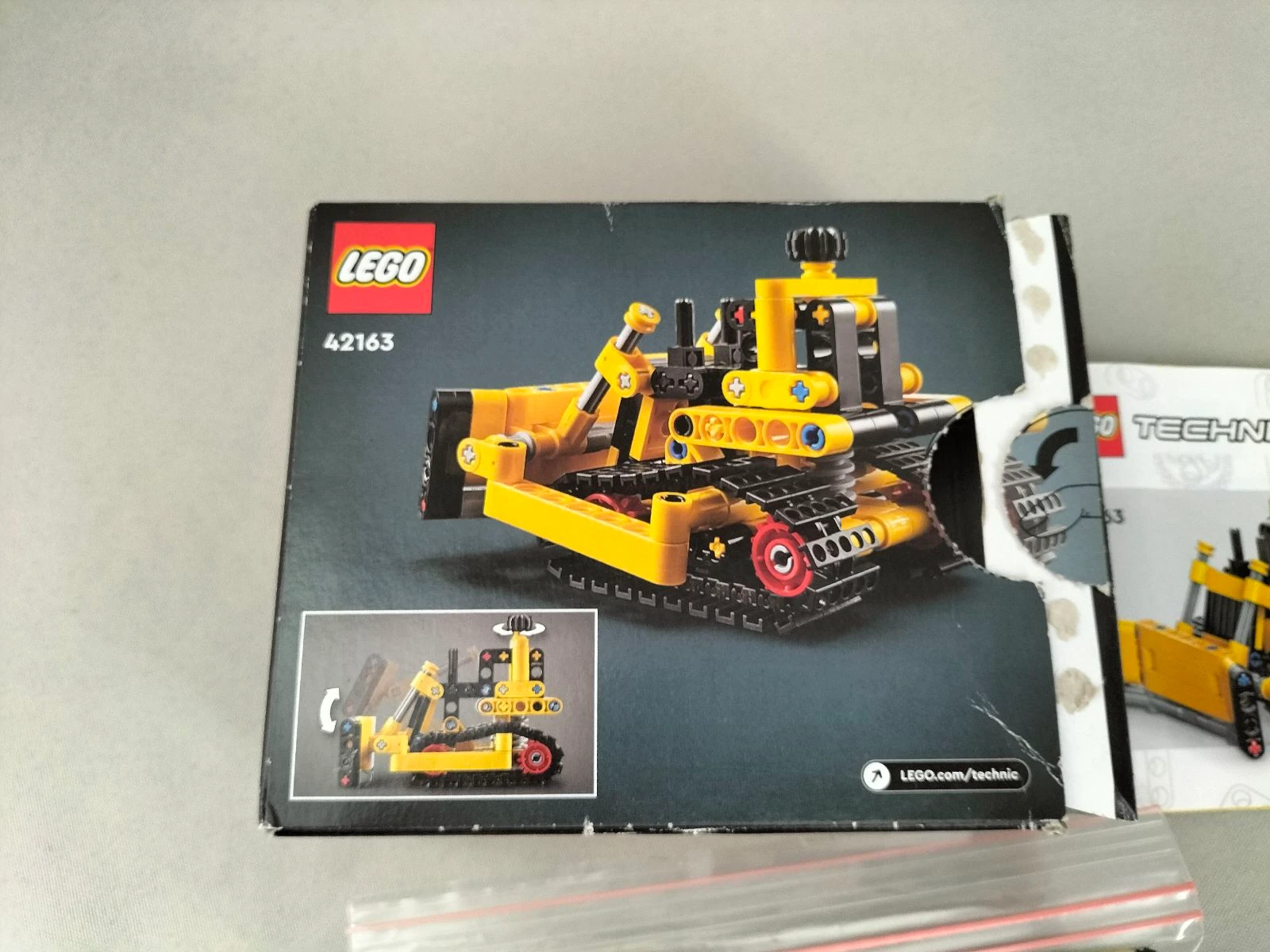 LEGO Technic Bulldozer 42163 7 years+ | LEGO | Complete | 195 pieces – photo 5